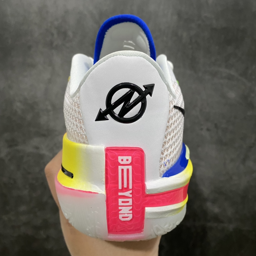 图片[4]-C版实战版Nike Air Zoom G.T. Cut EP此版本特点气垫压强非常好 缓震效果好n清洁度高 鞋孔裁边无任何毛边n鞋底加了抗扭片 抗扭效果好 实战效果很好nn本耐克 GT 低帮 彩虹白蓝灰 厚底回弹减震实战篮球鞋 奥运会  鞋身整体以绿色为主，配以黑色、红色作为点缀，左右脚后跟处分别配有“GT”字样和全新的鞋款系列Logo标识。采用了全掌Zoom+全掌 React +后掌马蹄形Zoom的科技配置，相信这样的豪华配置势必将为其带来不俗的实战性能。 货号：DX4112-114 尺码：36 36.5 37.5 38 38.5 39 40 40.5 41 42 42.5 43 44 44.5 45 46n-莆田鞋批发中心