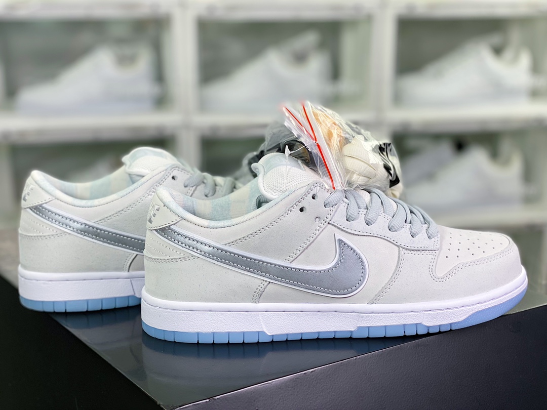 420 Concepts x 【Nike】 SB Dunk Low ”Orange Lobster”扣篮板鞋“灰白龙虾”FD8776-100