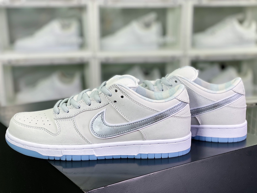420 Concepts x 【Nike】 SB Dunk Low ”Orange Lobster”扣篮板鞋“灰白龙虾”FD8776-100