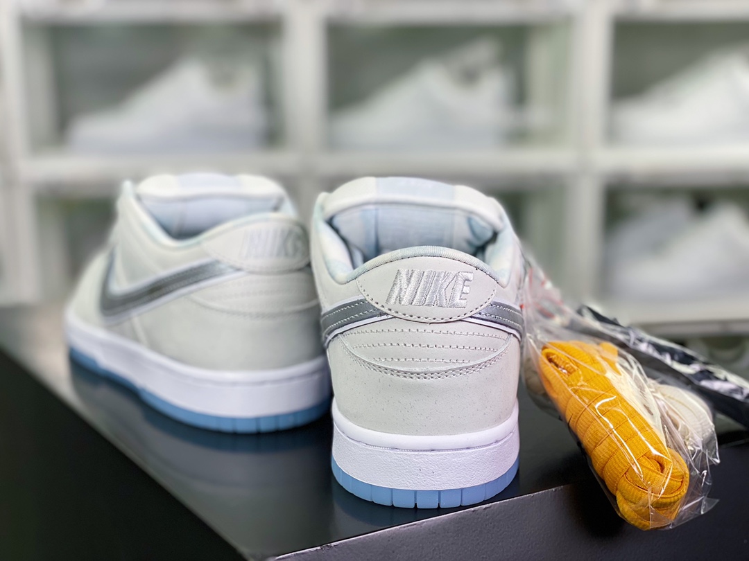 420 Concepts x 【Nike】 SB Dunk Low ”Orange Lobster”扣篮板鞋“灰白龙虾”FD8776-100