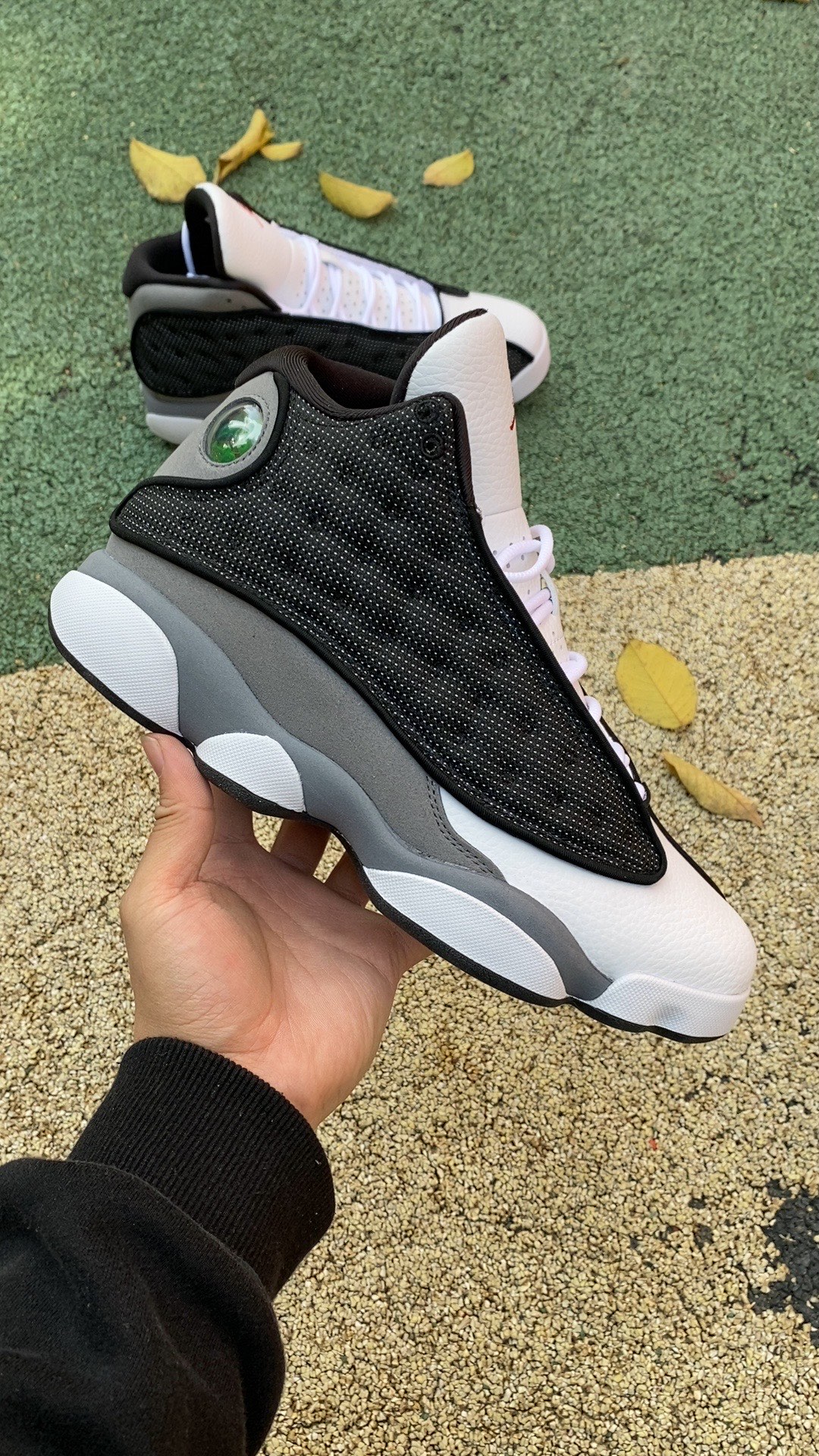 aj13黑白灰高帮尺码40-47.5