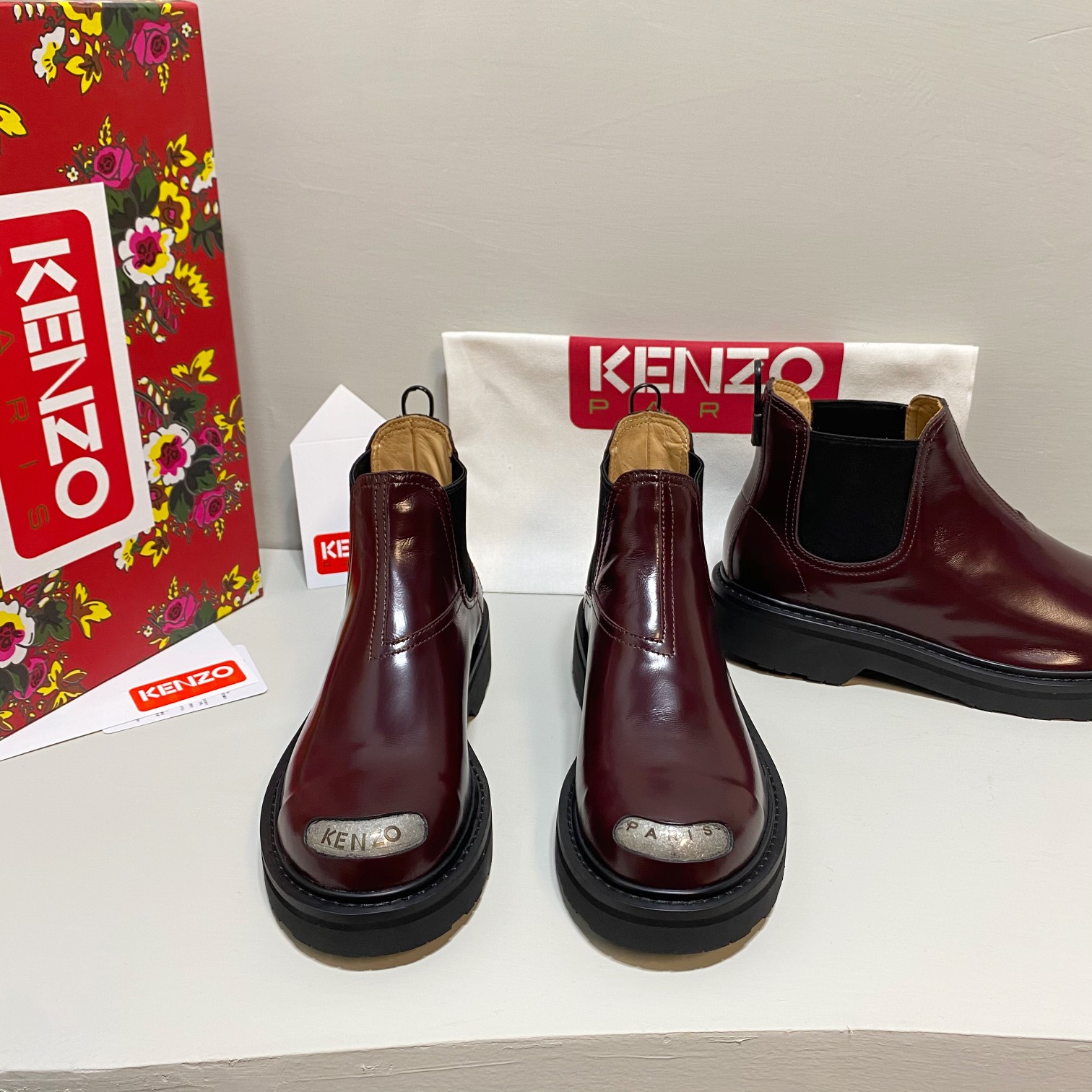 KENZO Deppie Oxford Shoes: Elegant Leather Shoes with Military Inspiration at $1250 - 图片 4