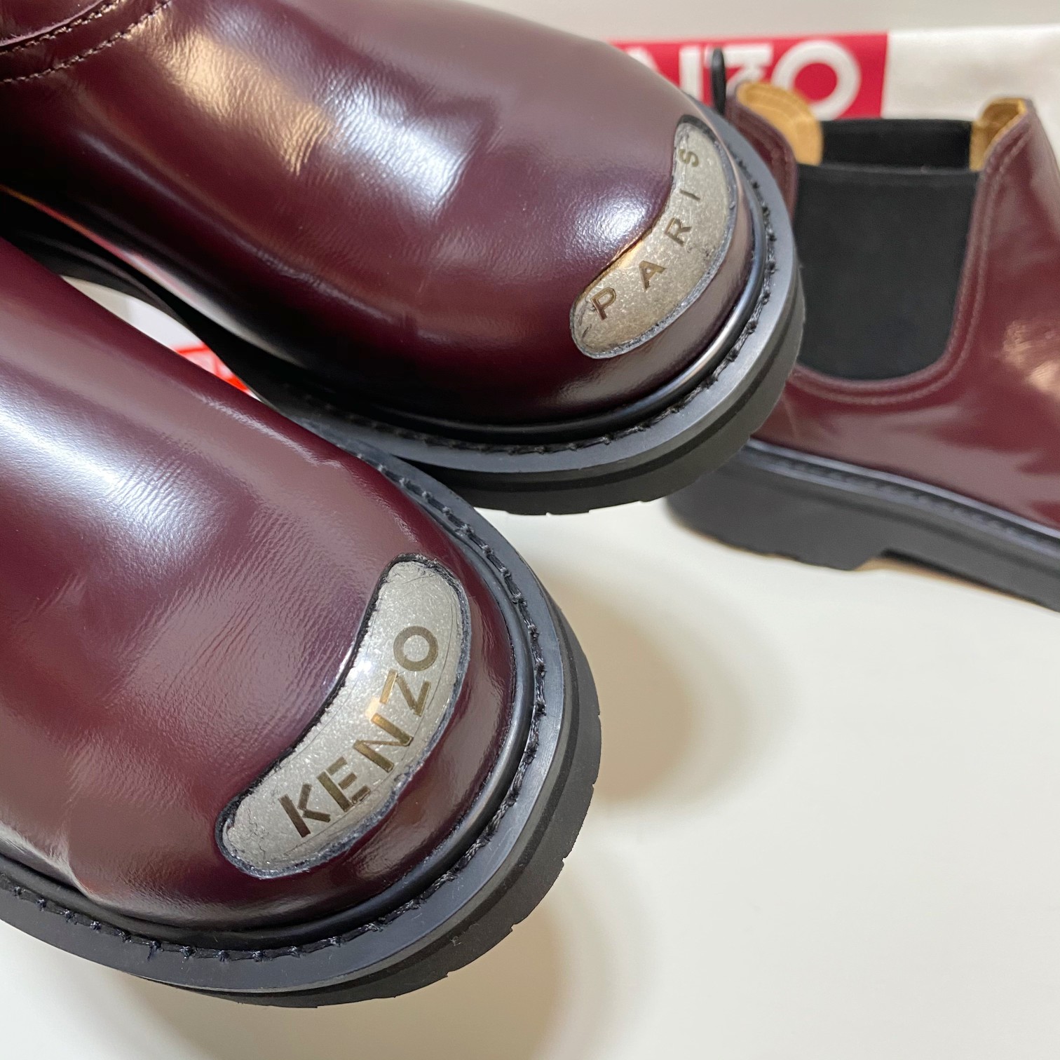 KENZO Deppie Oxford Shoes: Elegant Leather Shoes with Military Inspiration at $1250 - 图片 6