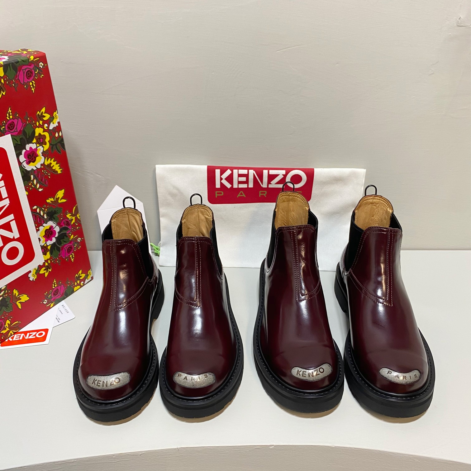 KENZO Deppie Oxford Shoes: Elegant Leather Shoes with Military Inspiration at $1250 - 图片 8