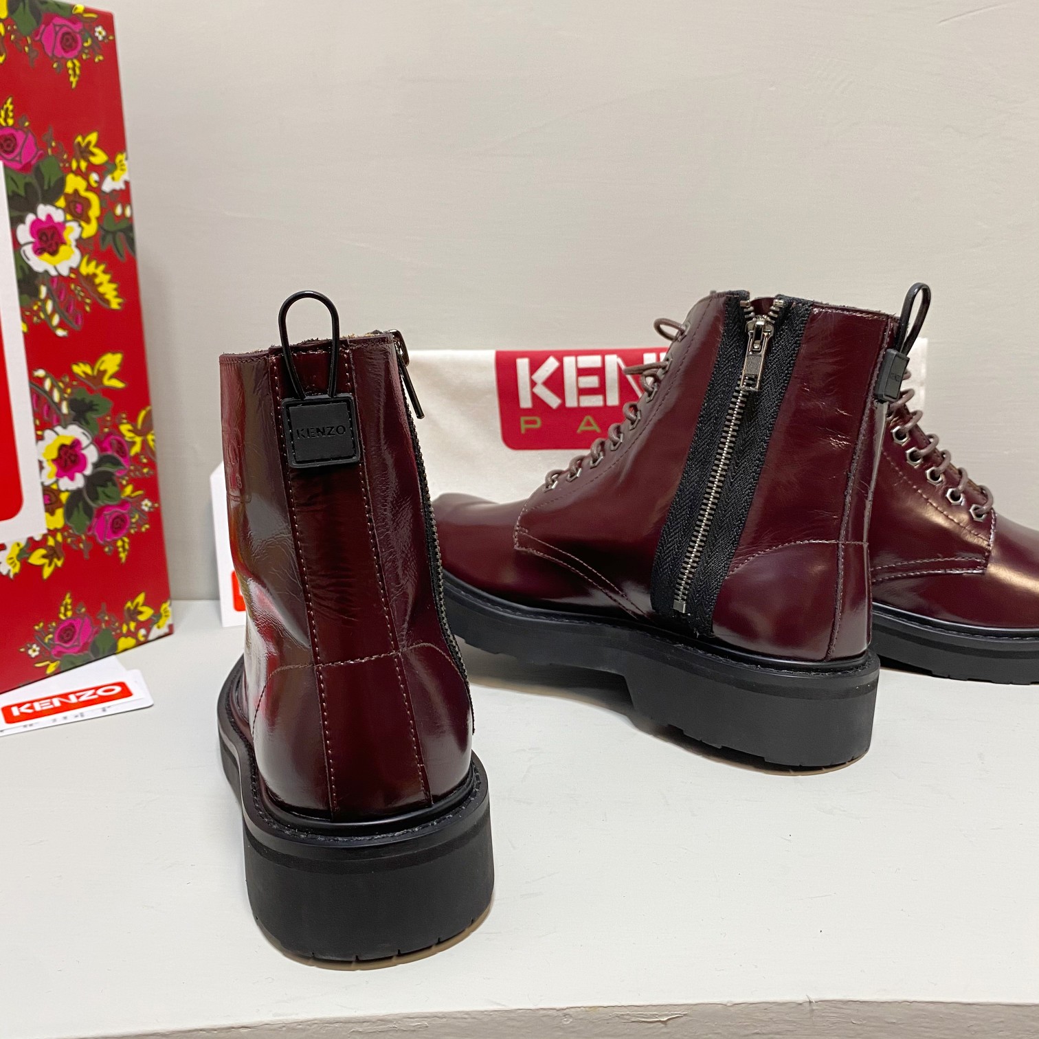 KENZO Deppie Oxford Shoes: Elegant Leather Design with Military Inspiration, $1250 - 图片 7