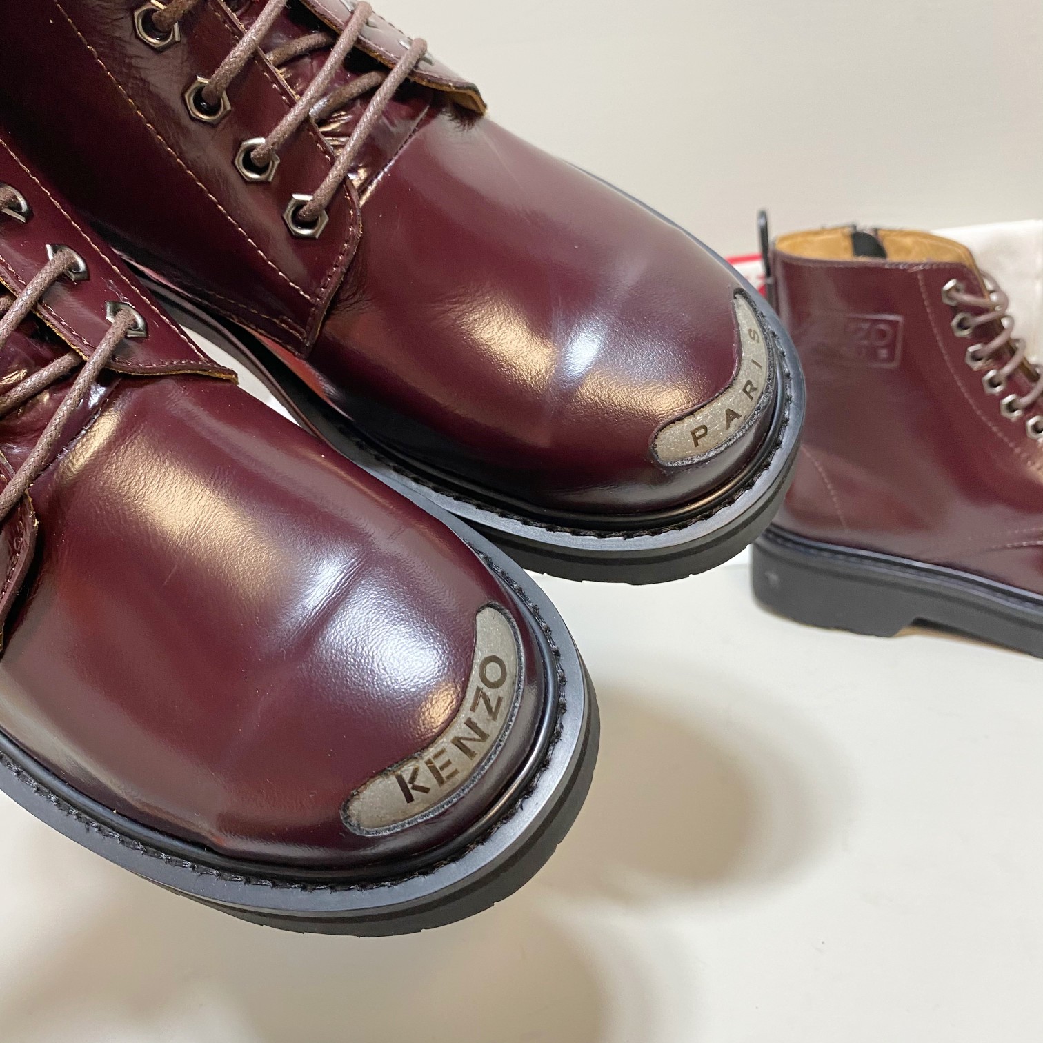 KENZO Deppie Oxford Shoes: Elegant Leather Design with Military Inspiration, $1250 - 图片 8