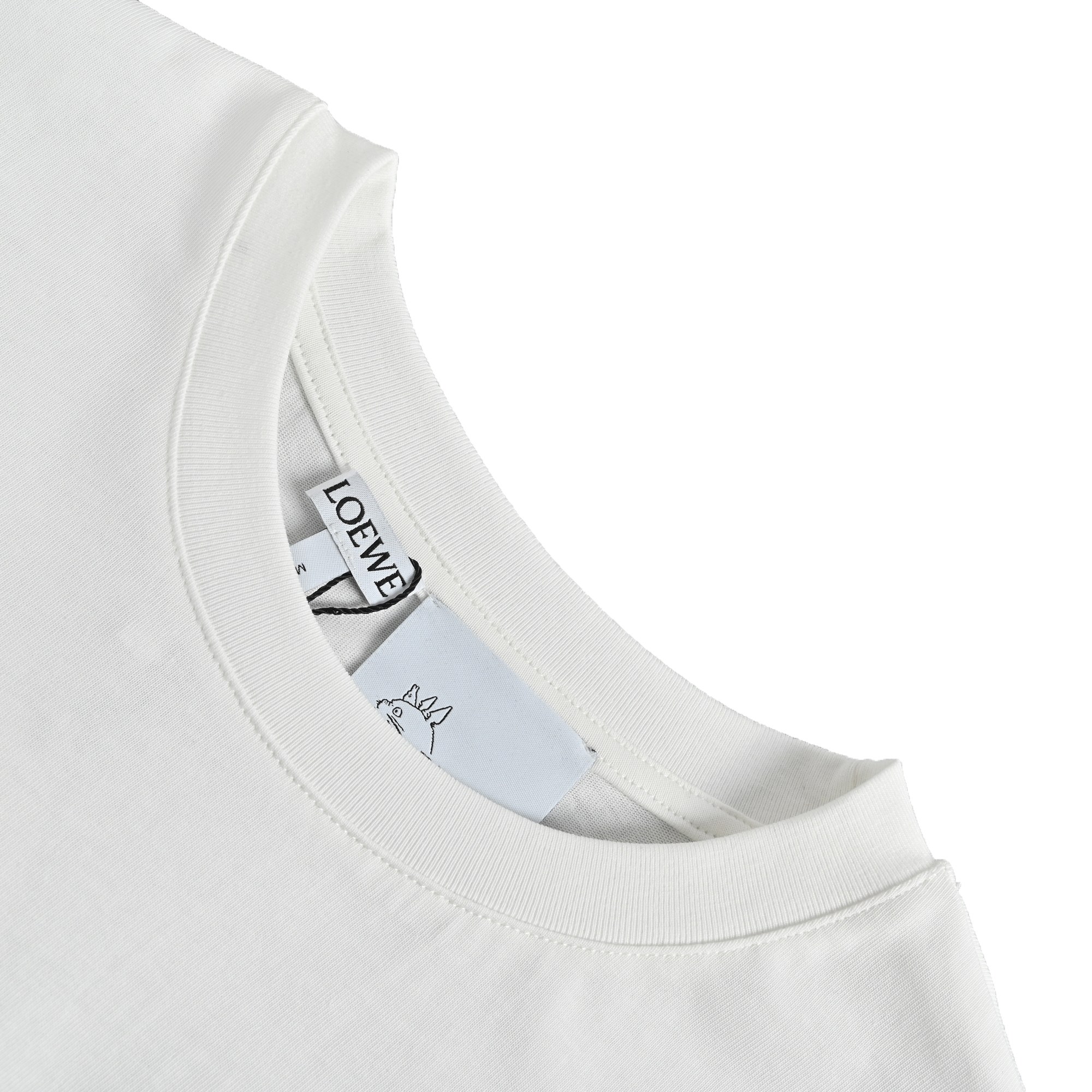 Loewe/罗意威 23ss 龙猫限定口袋刺绣短袖