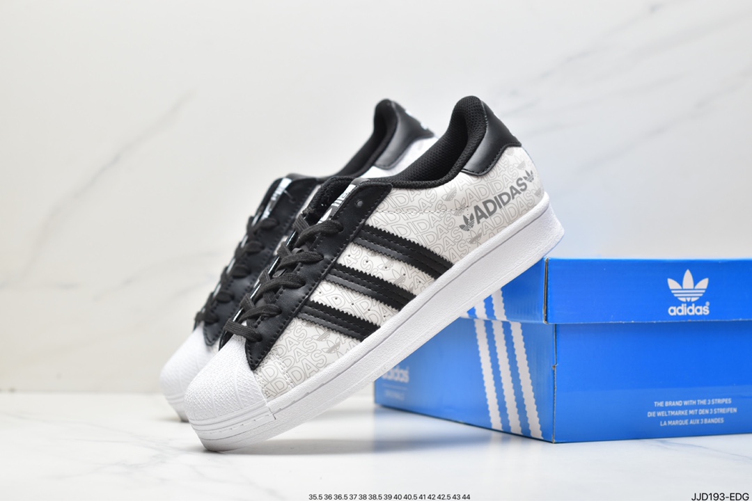 Adidas/Clover Originals Superstar ”J-Pack Shadow” classic shell head series GW7254