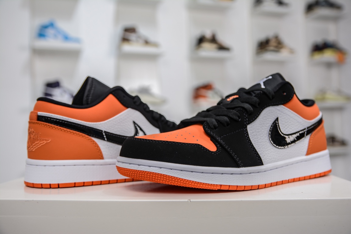 220 私人订单顶级Air Jordan 1 Low 扣碎篮板 553558-128