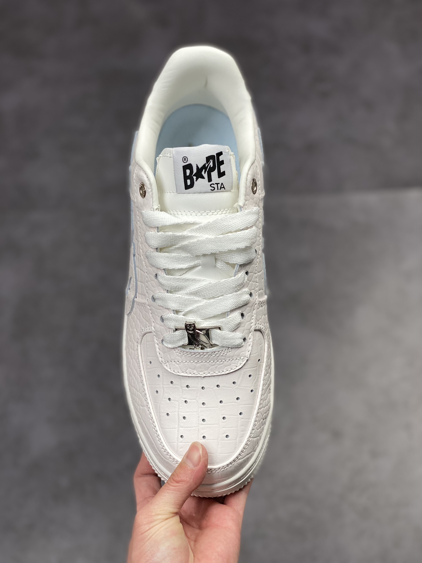 280 BAPE x Air Force 1 Sta Low 白压纹 空军一号低帮