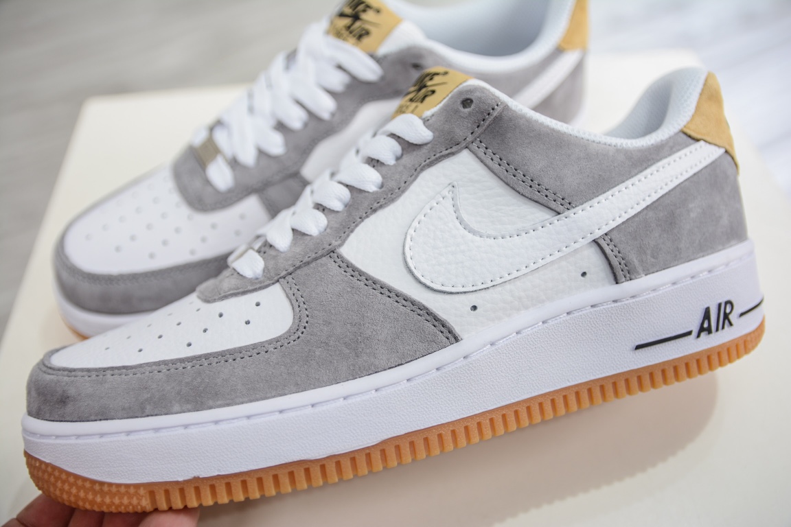 Air Force 1 '07 Low White Gray Raw Rubber DE0099-005