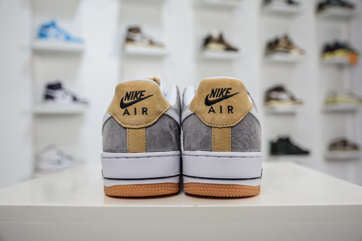 Air Force 1 '07 Low White Gray Raw Rubber DE0099-005