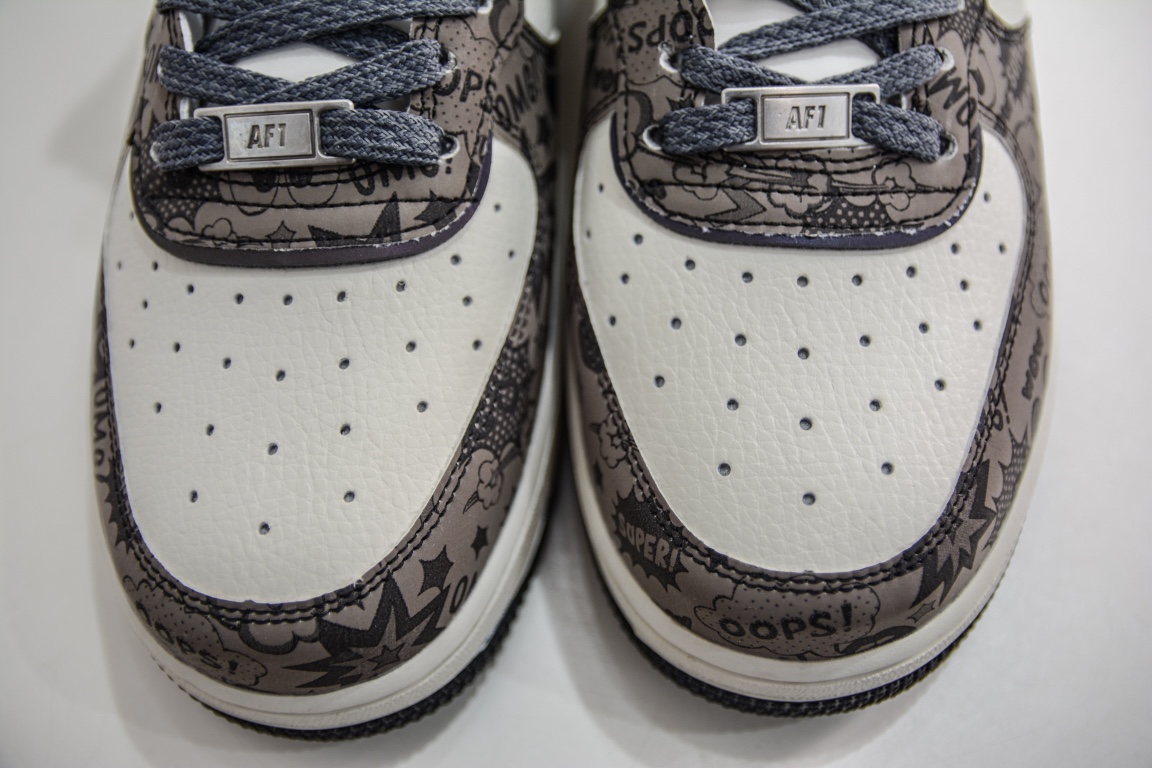 280 Nike Air Force 1 Mid 空军一号低帮百搭休闲运动板鞋 黑客 ZG0088-911
