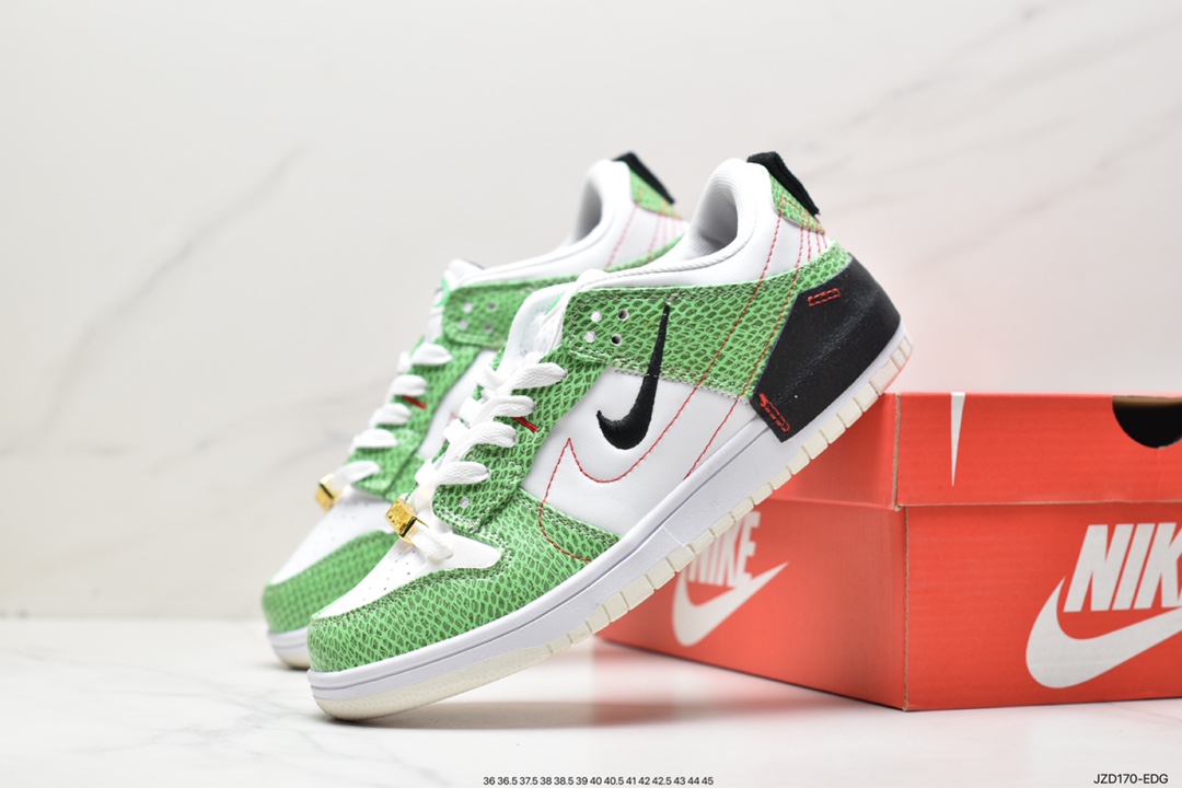 140 Nike Dunk Low Disrupt 2 灰白色 内侧的 Nike Swoosh DH4402-101