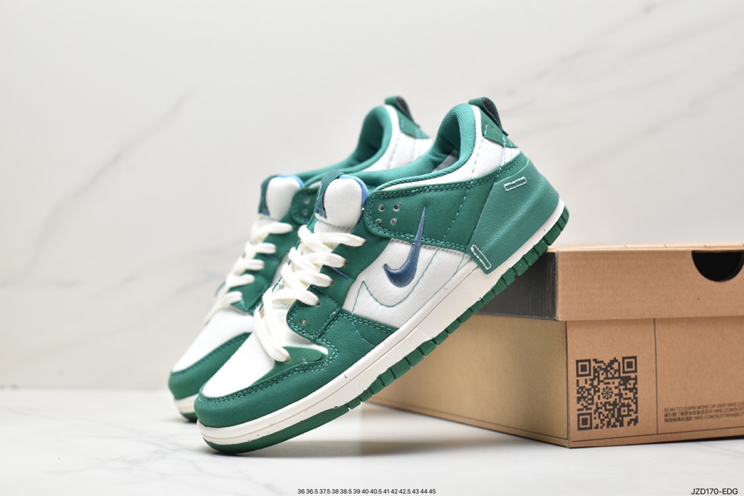 140 Nike Dunk Low Disrupt 2 灰白色 内侧的 Nike Swoosh DH4402-101