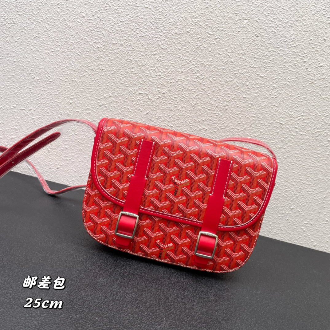 340 戈雅｜Goyard邮差包 经典款Goyard Logo的大潮