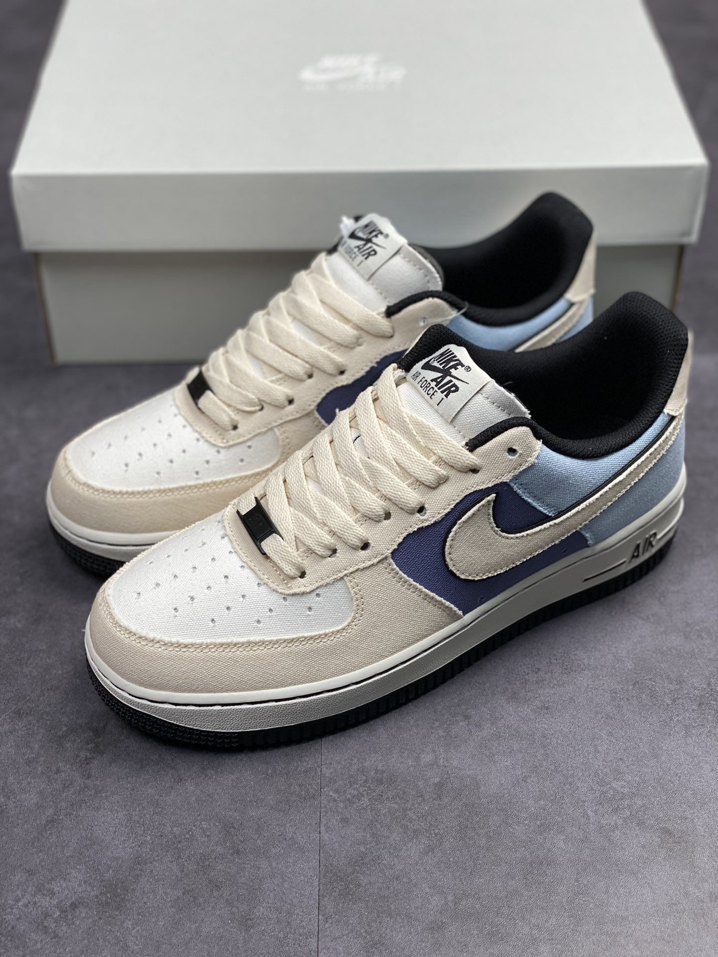 180 Air Force 1 '07 米浅蓝 丹宁布 315122-663