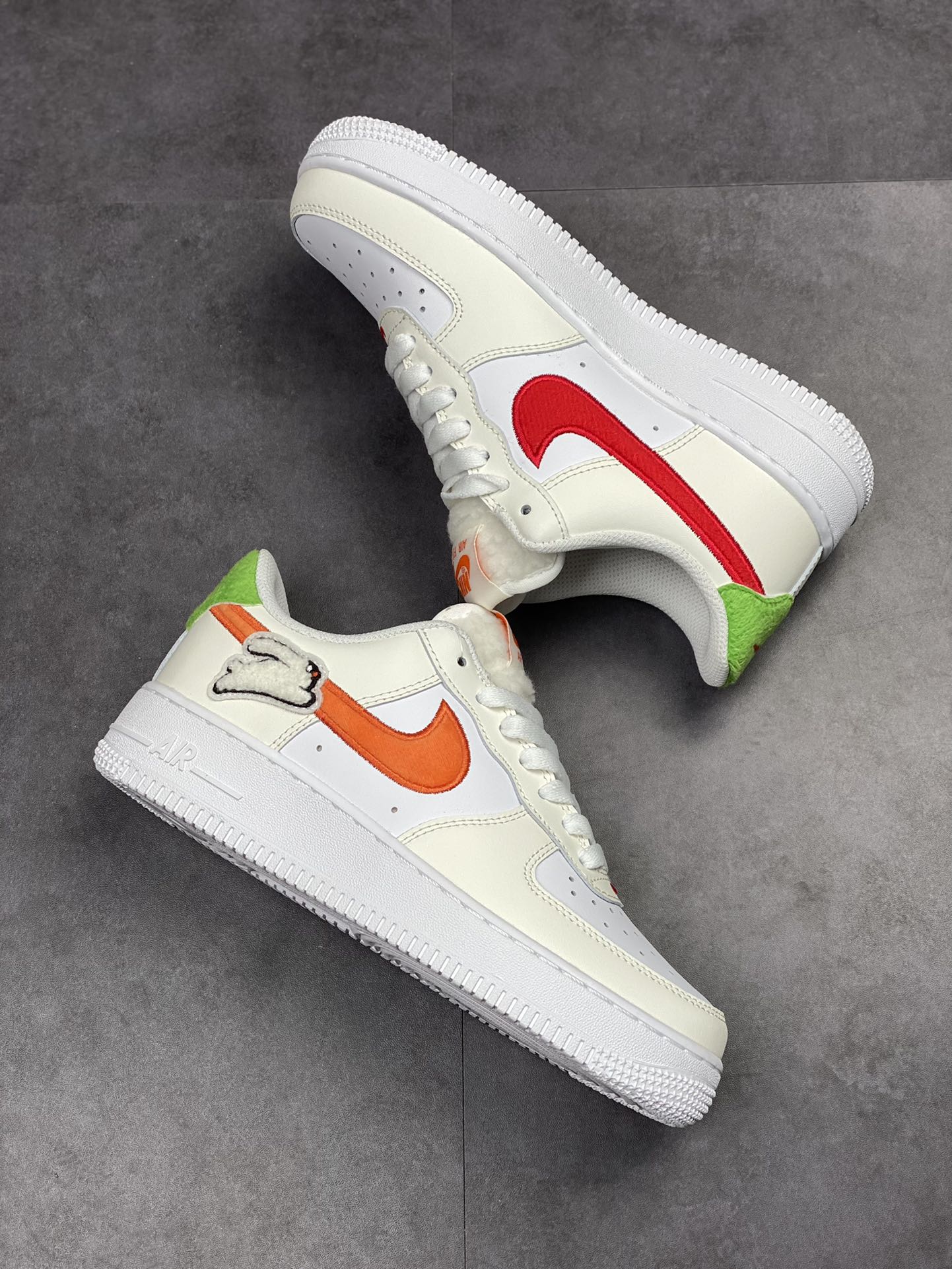 190 Nike Air Force 1 Low 07 兔年限定白橙绿 FD9912-181