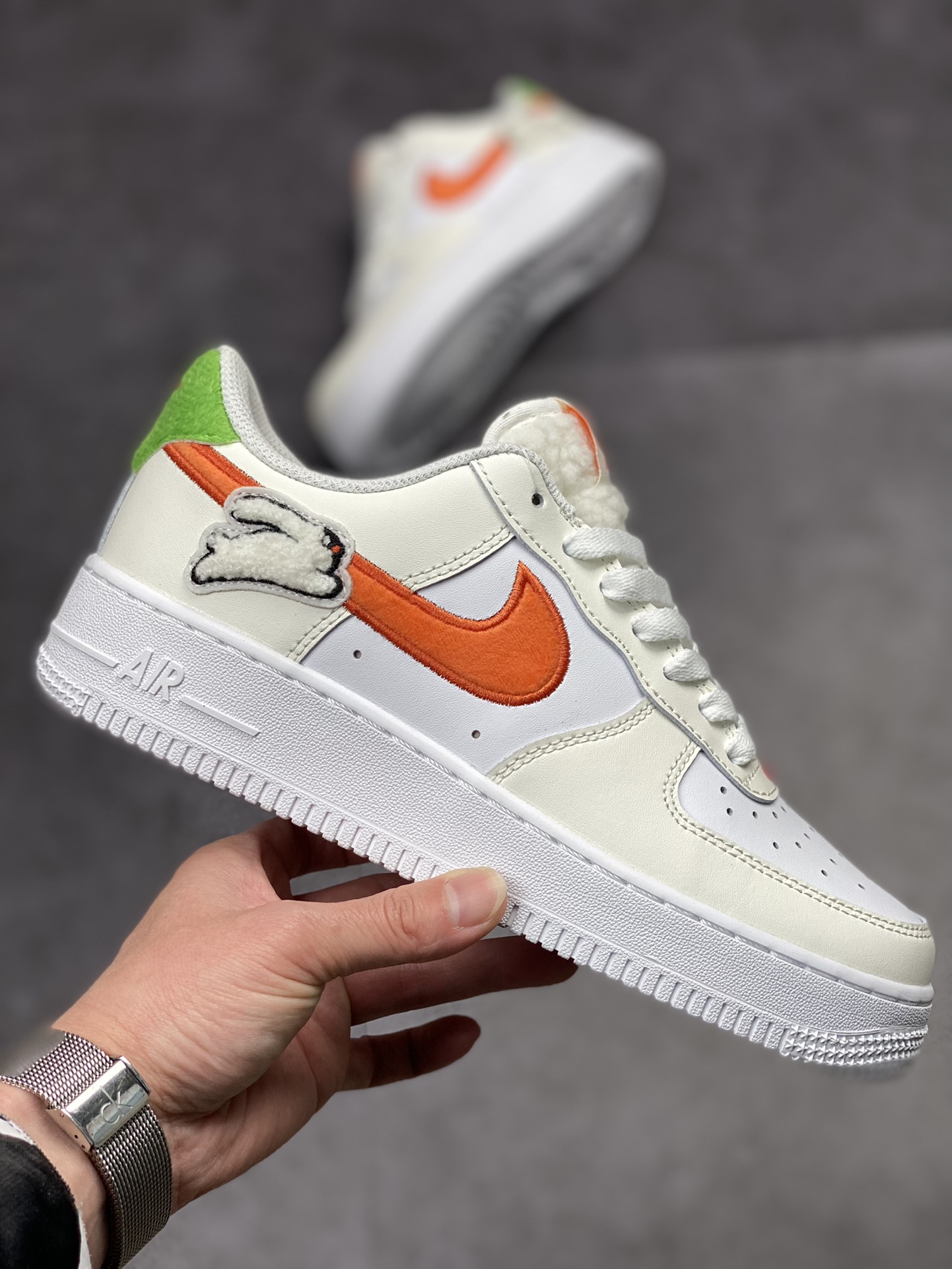 190 Nike Air Force 1 Low 07 兔年限定白橙绿 FD9912-181