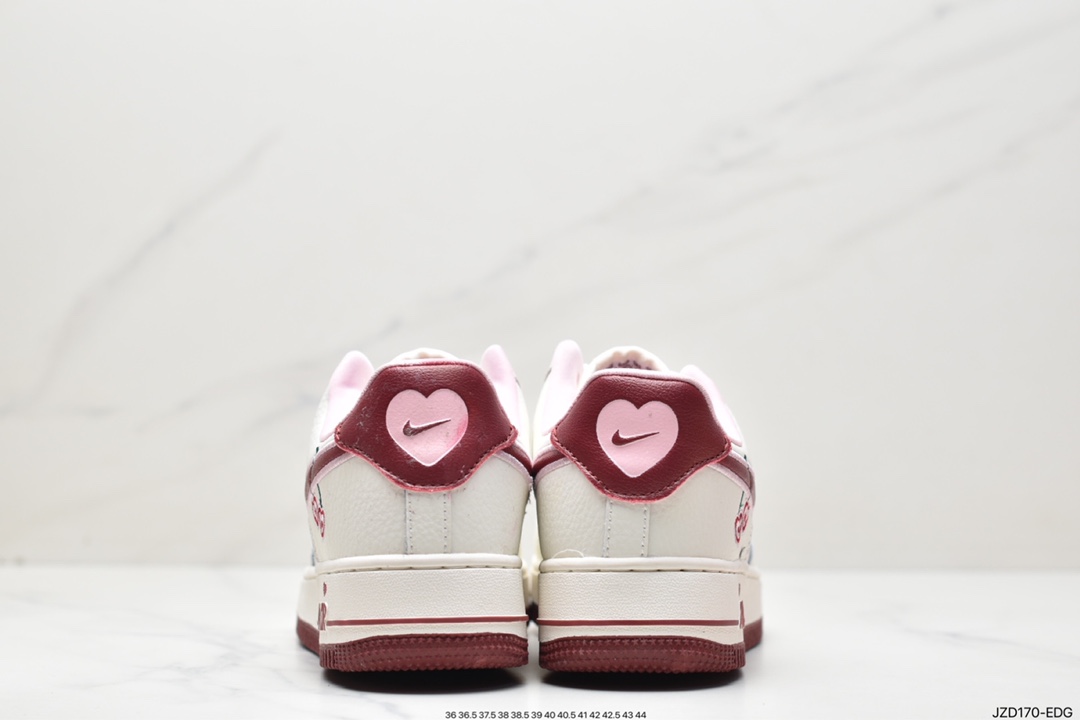 140 耐克Nike Air Force 1 Low 07 LX ”Valentine's Day” 空军兔年限定FD4616-161