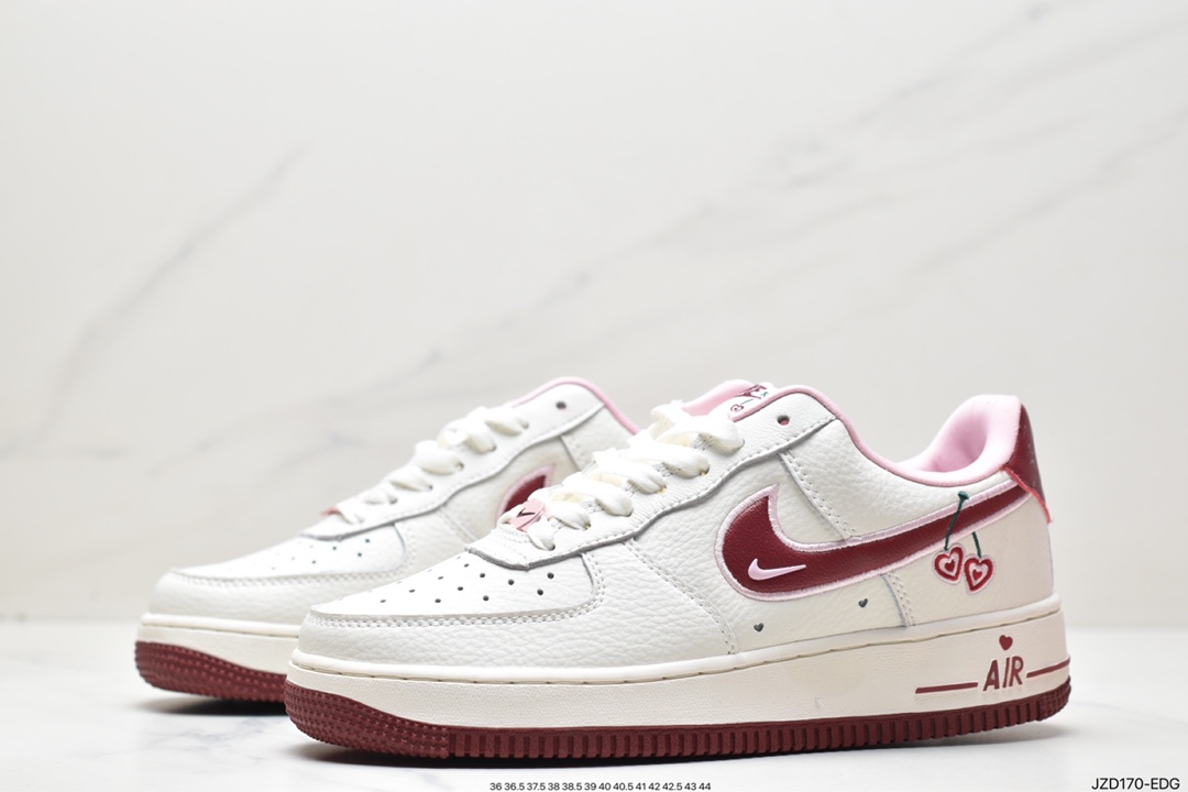 140 耐克Nike Air Force 1 Low 07 LX ”Valentine's Day” 空军兔年限定FD4616-161
