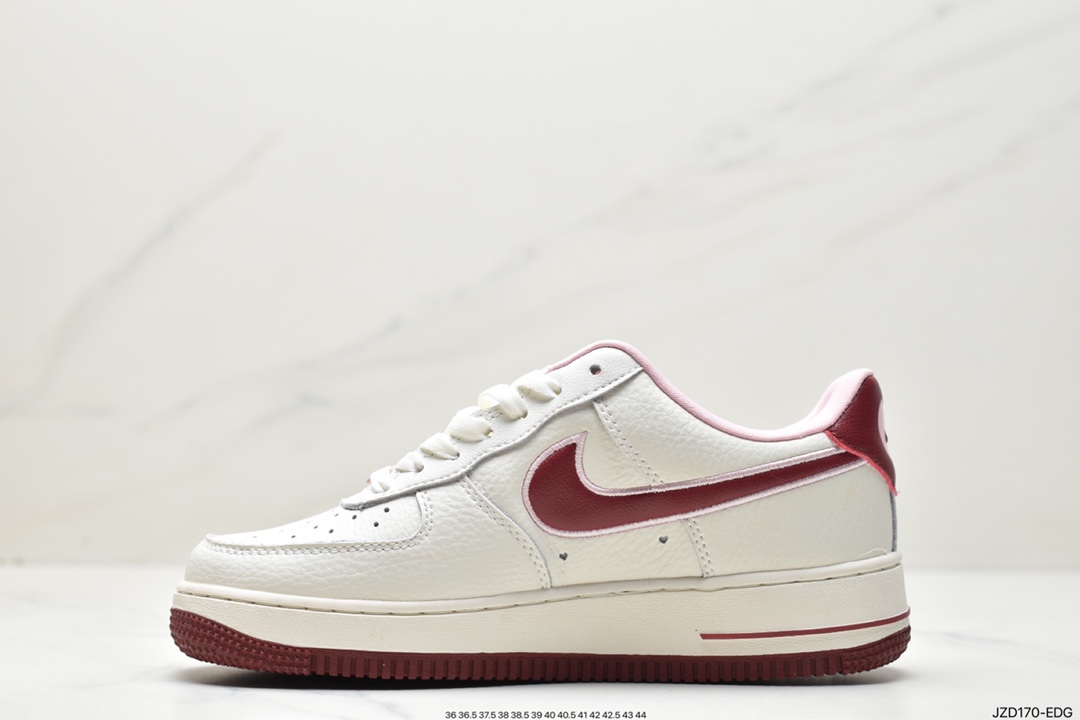 140 耐克Nike Air Force 1 Low 07 LX ”Valentine's Day” 空军兔年限定FD4616-161