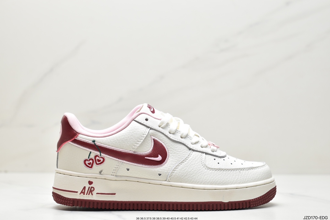140 耐克Nike Air Force 1 Low 07 LX ”Valentine’s Day” 空军兔年限定FD4616-161