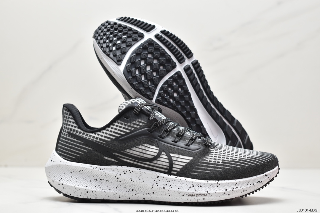 130 耐克Nike Air Zoom Pegasus 39”Grey/Black/White”39代超级慢跑鞋DH4071-005