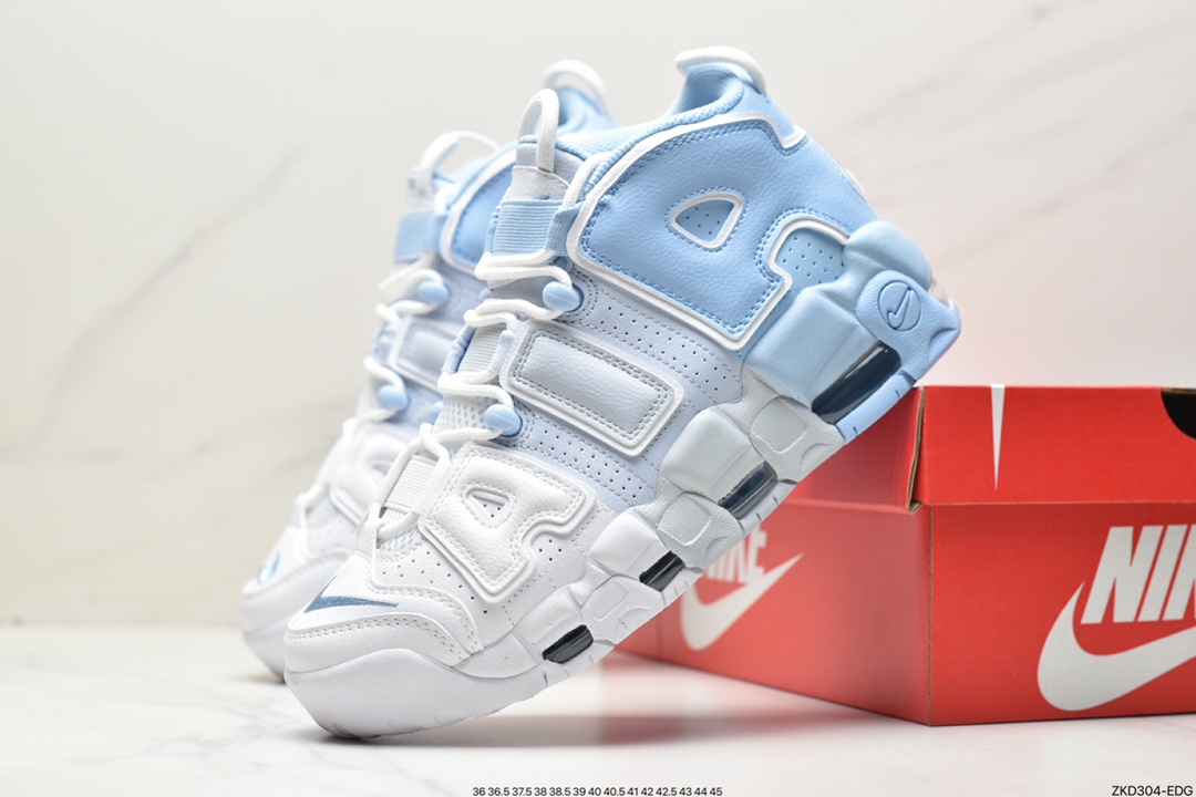 Nike Air More Uptempo 白淡蓝/天空蓝/北卡蓝DJ5159-400