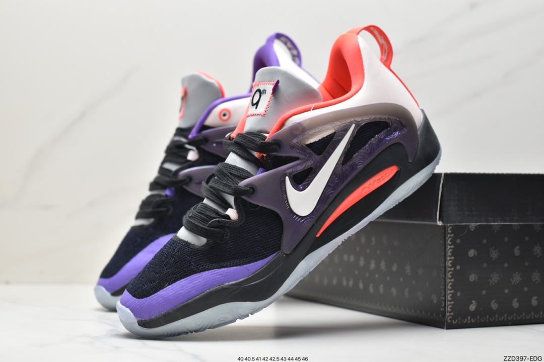 Nike Zoom KD15 全新的 Zoom KD 15使用了全掌＋前掌扇形重叠式气垫配置 DO9827-900