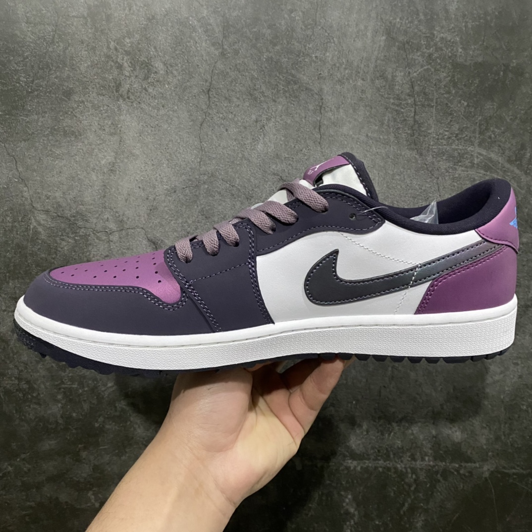 图片[2]-DT版Air Jordan 1 Low Golf \”Purple Smoke\”AJ1 乔1全新高尔夫版 烟雾白紫 DZ9787-155n市售最高品质 原鞋开发 大厂代工流水线打造公司货既视感 细节随意对比 尺码：35.5 36 36.5 37.5 38 38.5 39 40 40.5 41 42 42.5 43 44 44.5 45 46-莆田鞋批发中心