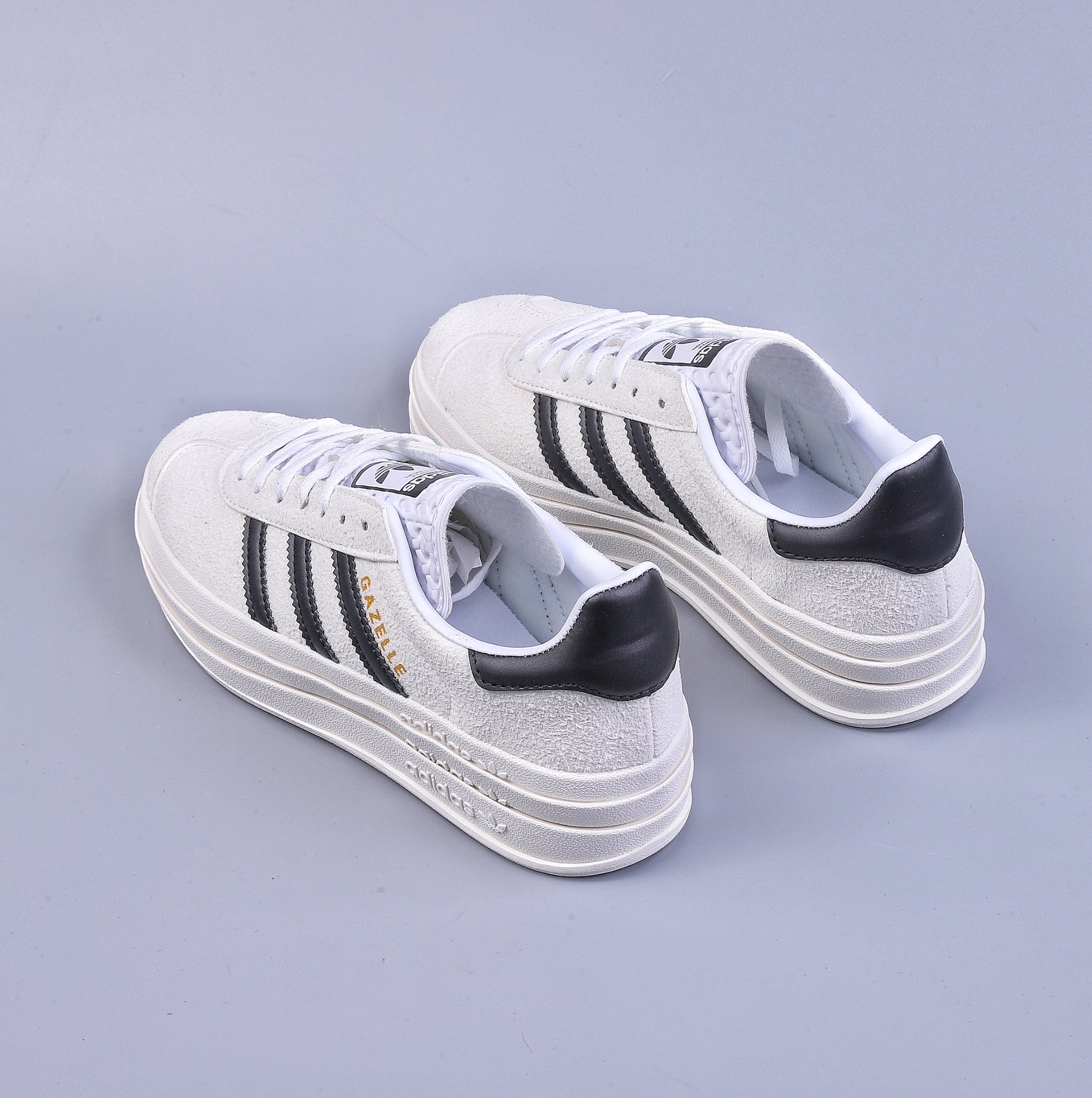 Adidas Gazelle Bold W thick-soled low-cut retro sneakers HQ6913