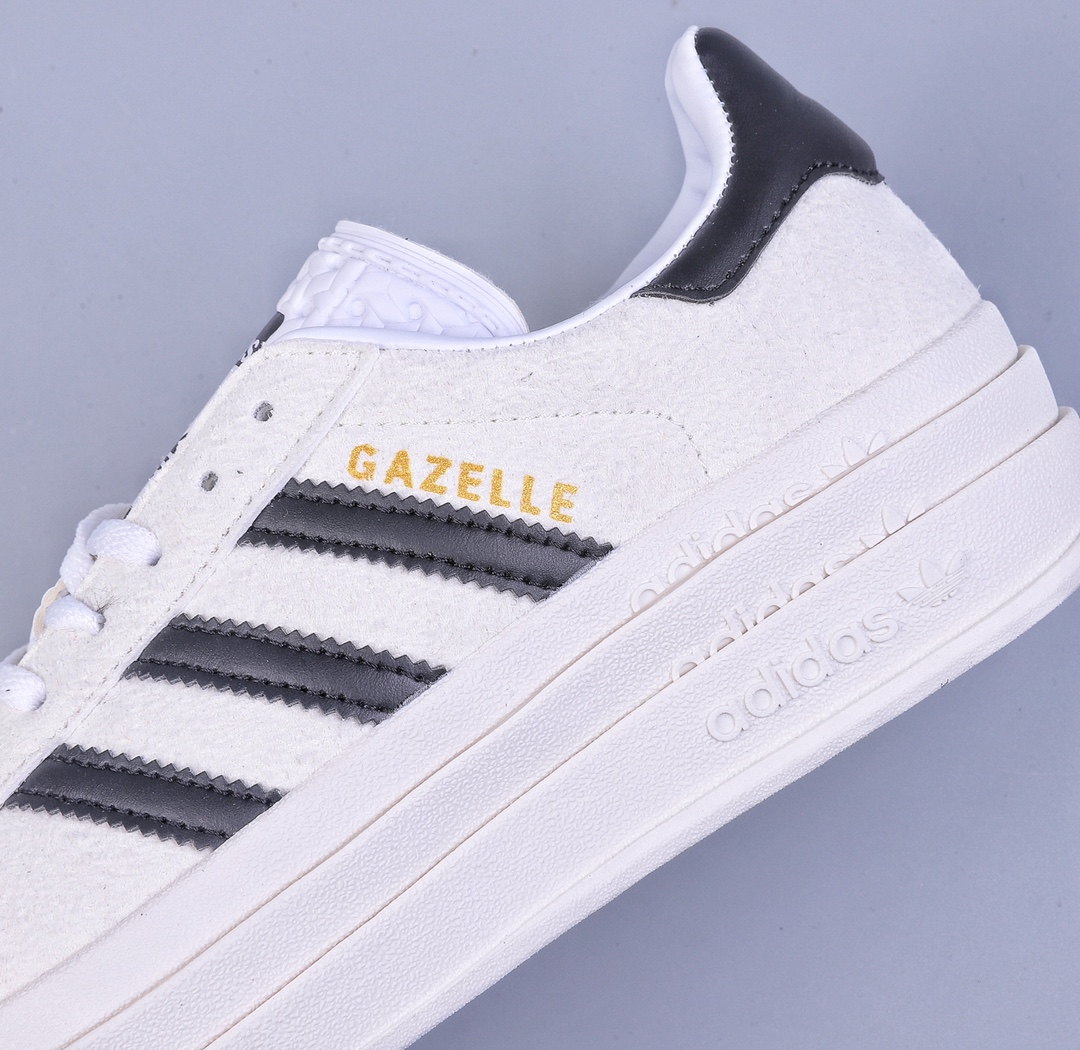 Adidas Gazelle Bold W thick-soled low-cut retro sneakers HQ6913