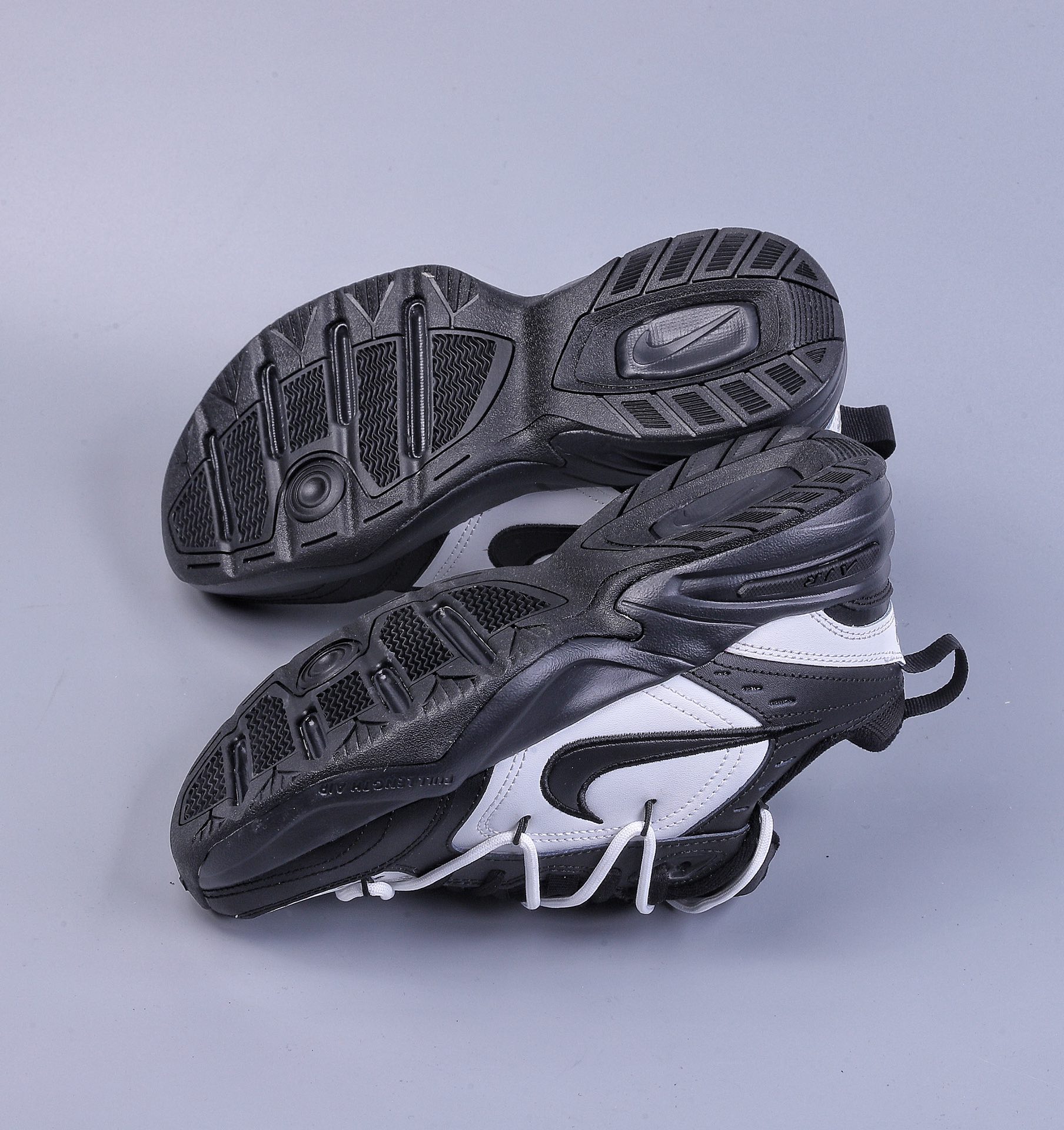 Nike Air Monarch M2K black and white straps 415445-001