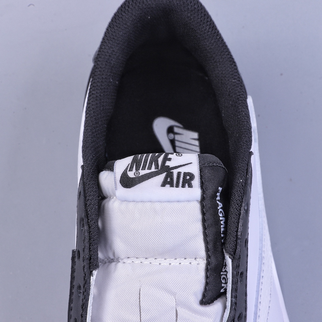 260 W版Travis Scott x Air Jordan 1 Low 黑白熊猫倒钩 DM7866-007