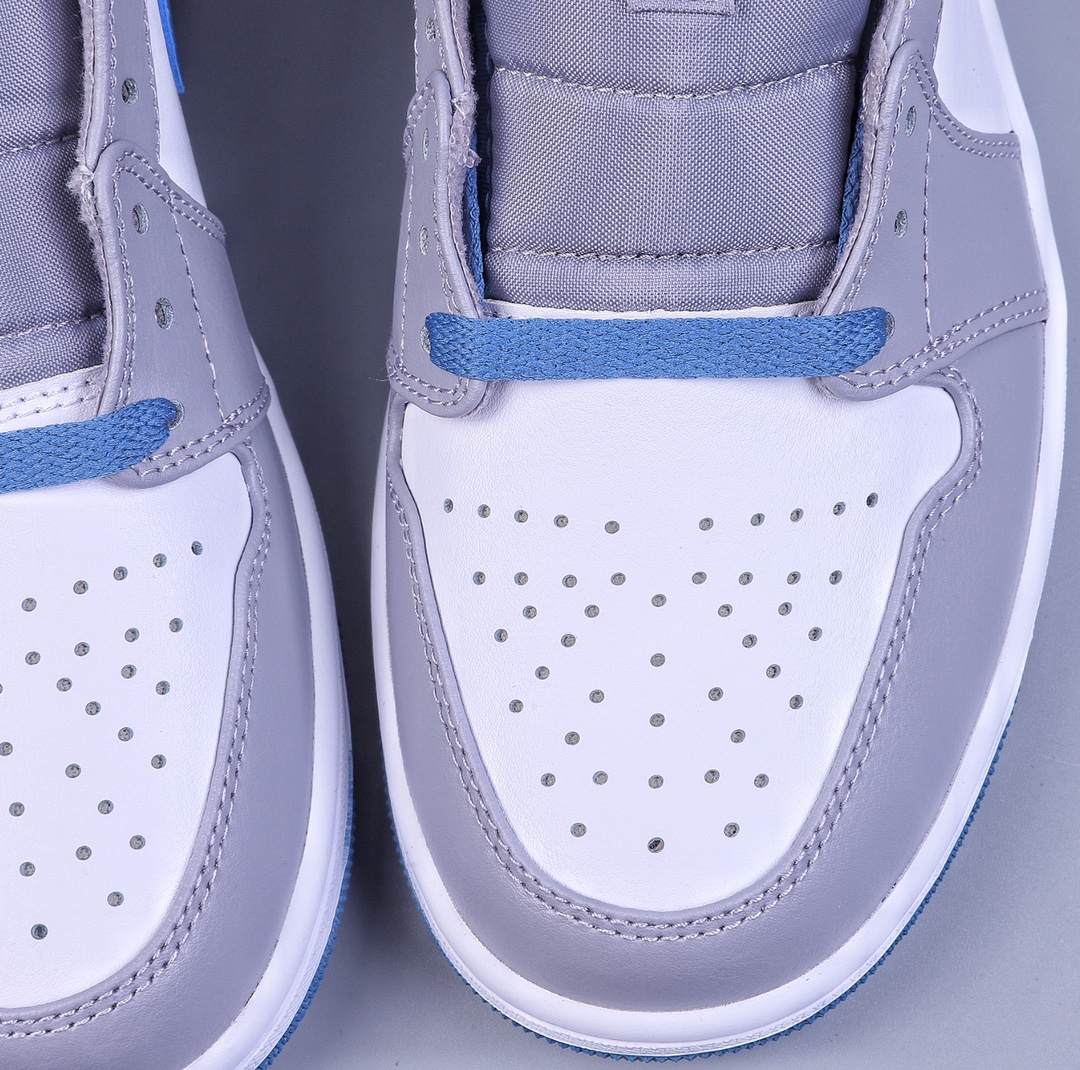 260 DTAir Jordan AJ1 Mid 中帮 灰白蓝 DQ8426-014