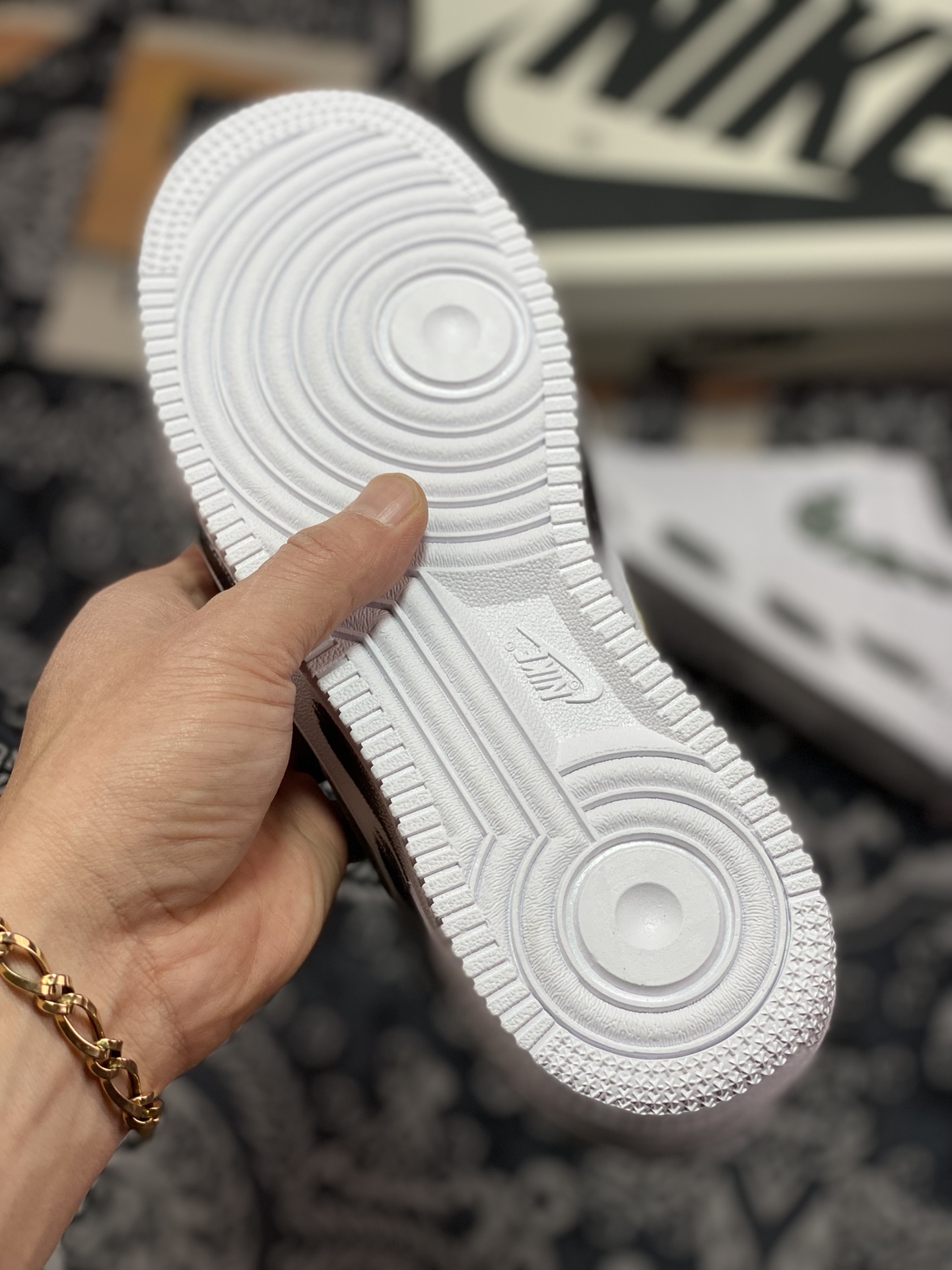 220 Nike Air Force 1’07 Low”White/Black Paisley”空军一号“皮革白黑腰果花涂鸦”DE0099-006