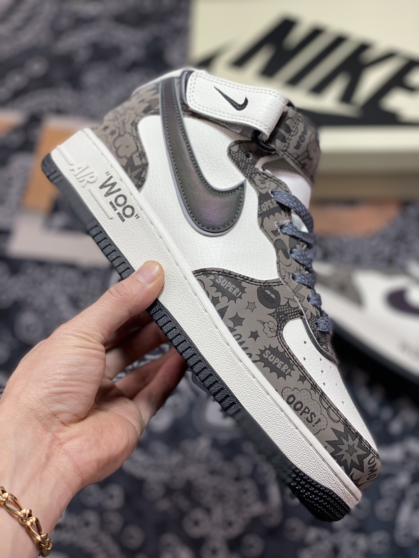 260 Nike By You Air Force 1'07 Mid Retro SP空军一号系列ZG0088-911