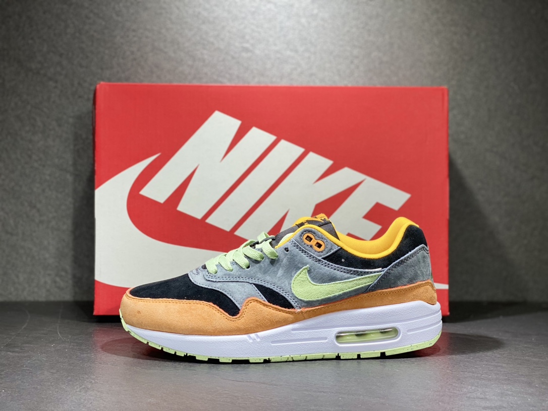 200 Nike Air Max 1 PRM 复刻经典丑小鸭 复古休闲跑步鞋DZ0482-200