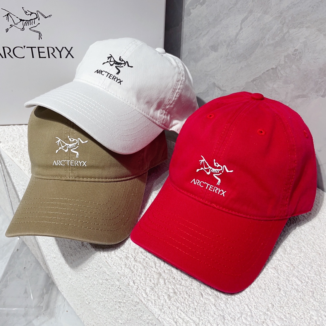 🎀始祖鸟棒球帽🧢高端软顶。