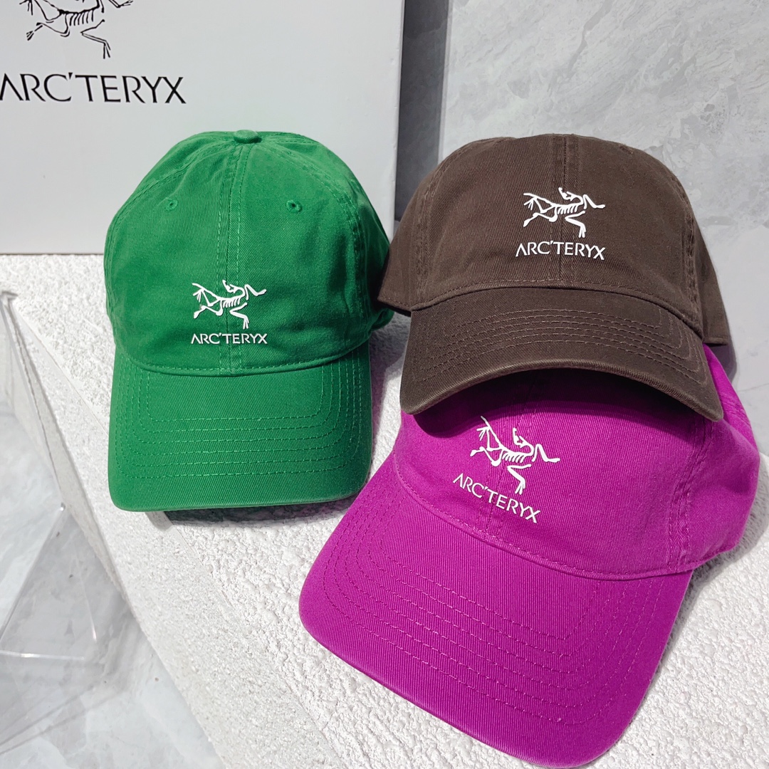 🎀始祖鸟棒球帽🧢高端软顶。