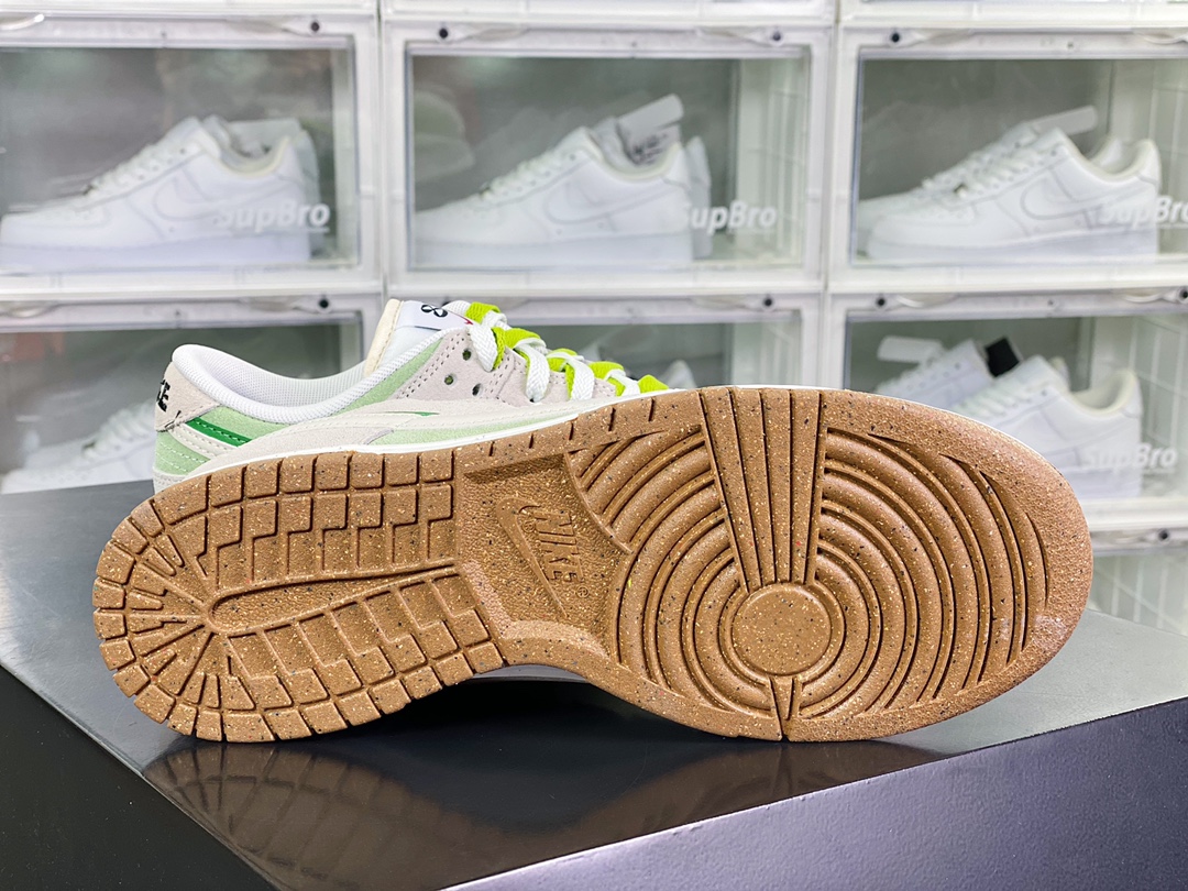 220 SB Dunk Low SE”85 Double Swoosh/Grey/Apple Green”扣篮板鞋“麂皮浅灰苹果绿双钩”DO9457-116