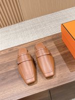 Hermes 1:1
 Shoes Half Slippers Cotton Cowhide Sheepskin Spring/Summer Collection