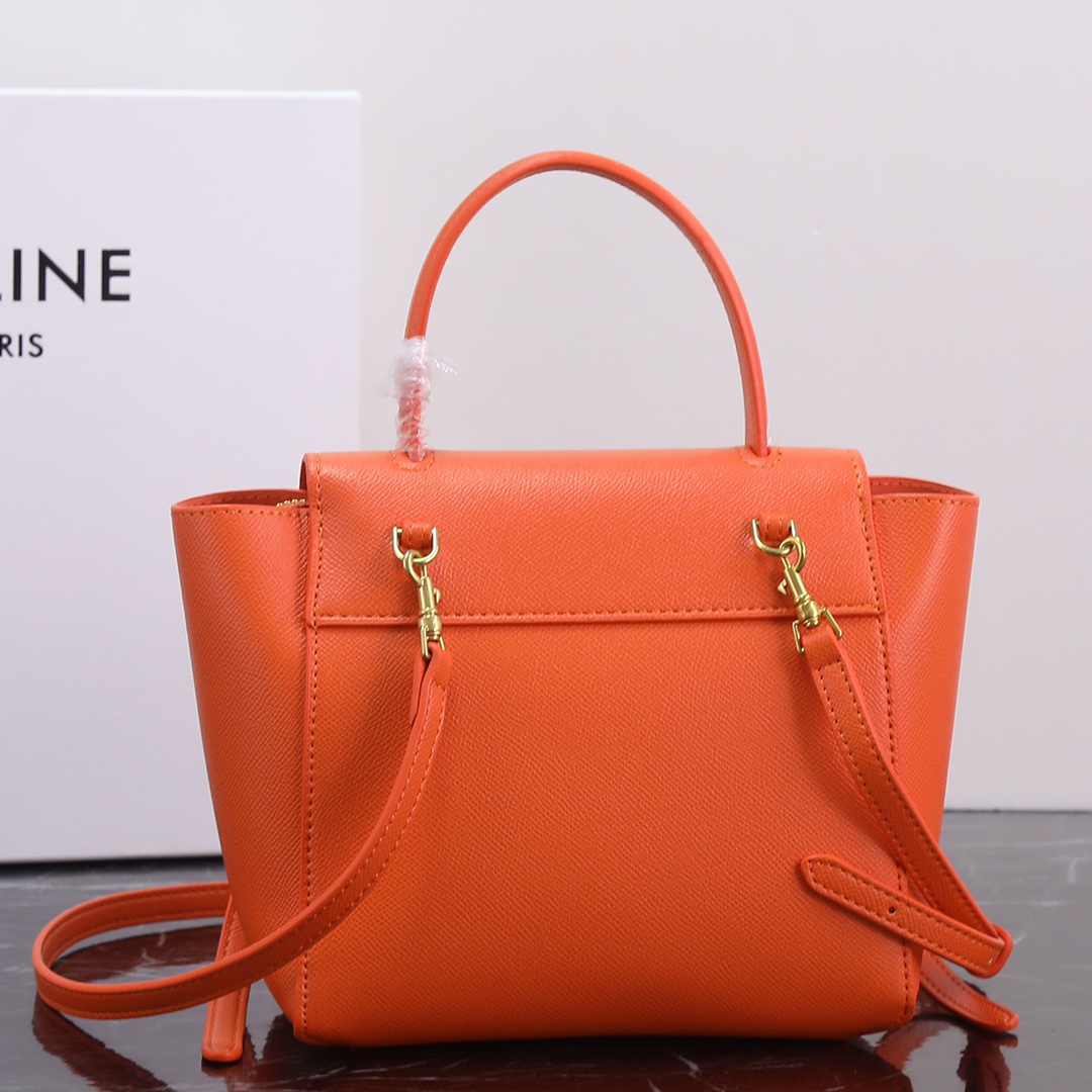 橙色，配盒子！Celine鲶鱼包一直是热门包款，也是Celine的经典之作飞吻R简约大气，自重轻，无论是
