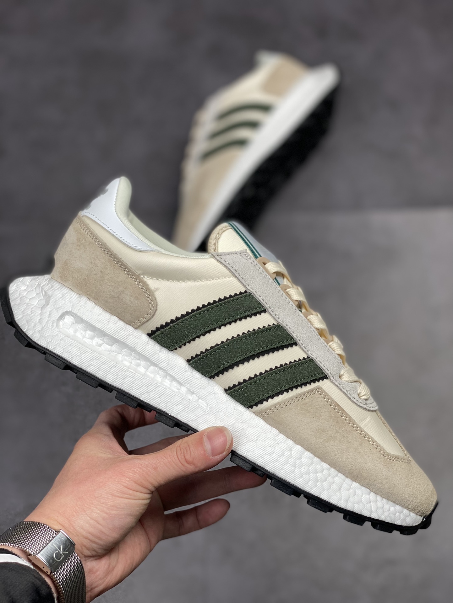 adidas Racing E5 Boost Prototype Speed ??Light Retro Series HQ8530