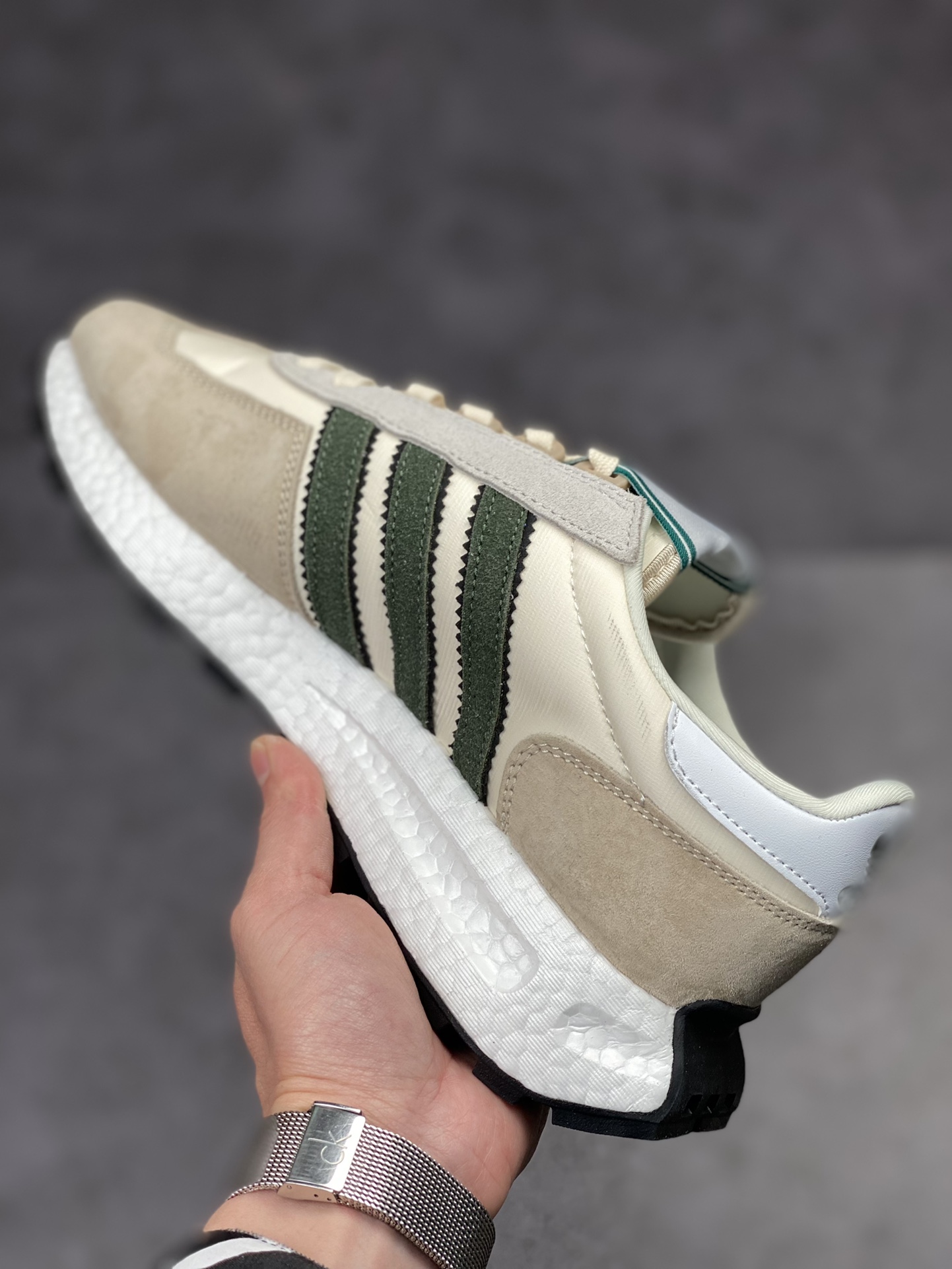 adidas Racing E5 Boost Prototype Speed ??Light Retro Series HQ8530