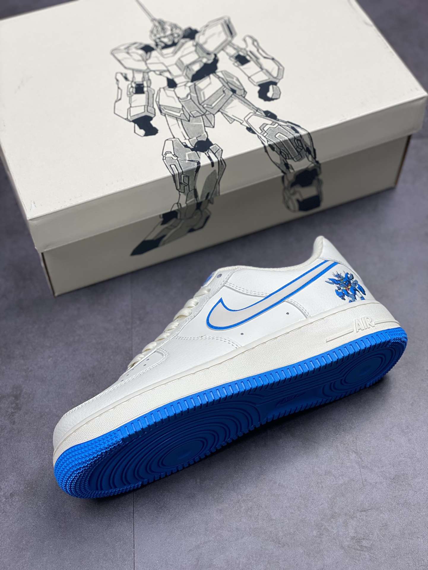 210 Nike Air Force 1 Low 07 机甲白蓝 KK1256-660