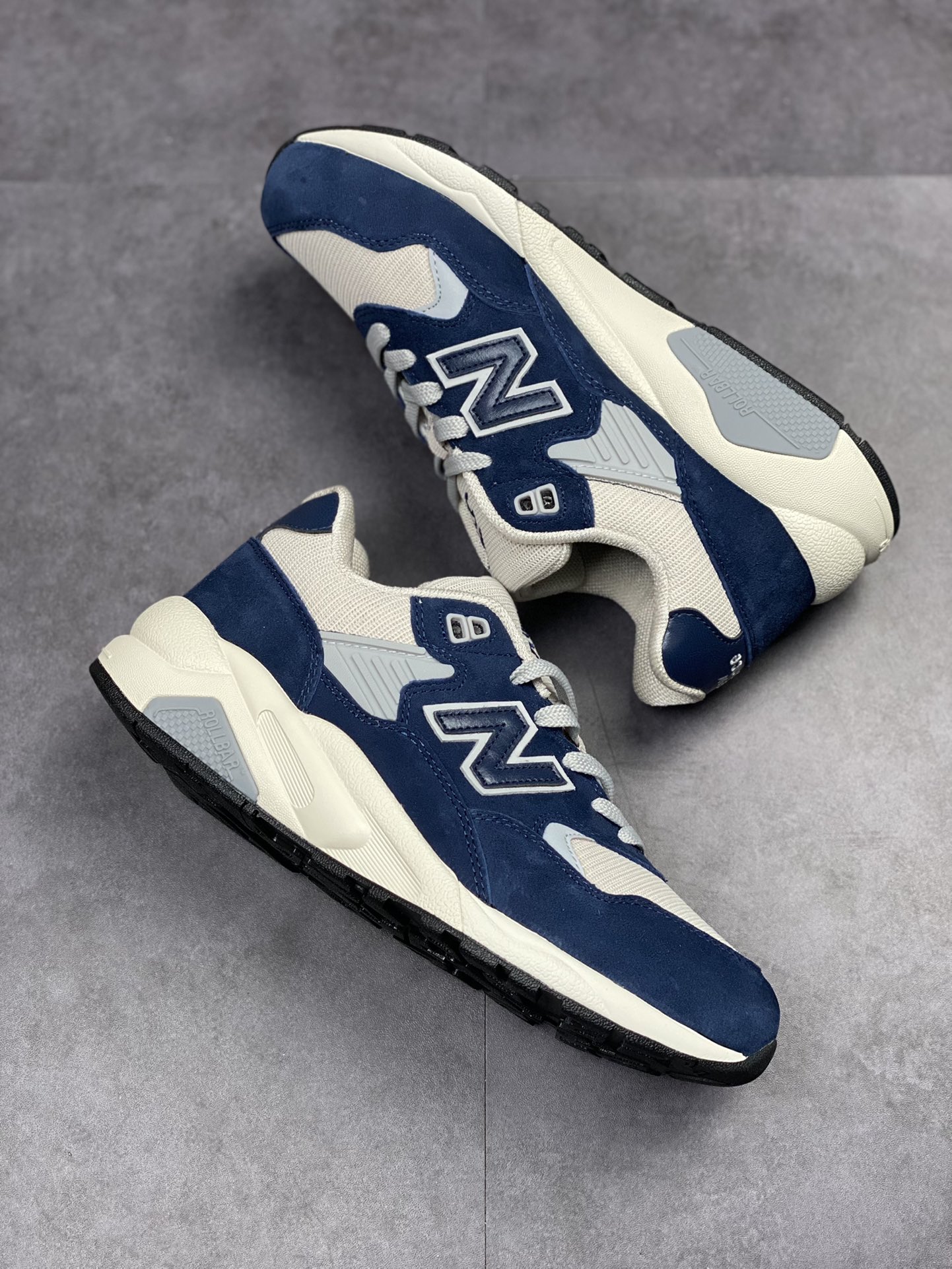 230 【纯原版本 新配色出货】 New Balance NB580 白蓝配色 MT580OG2