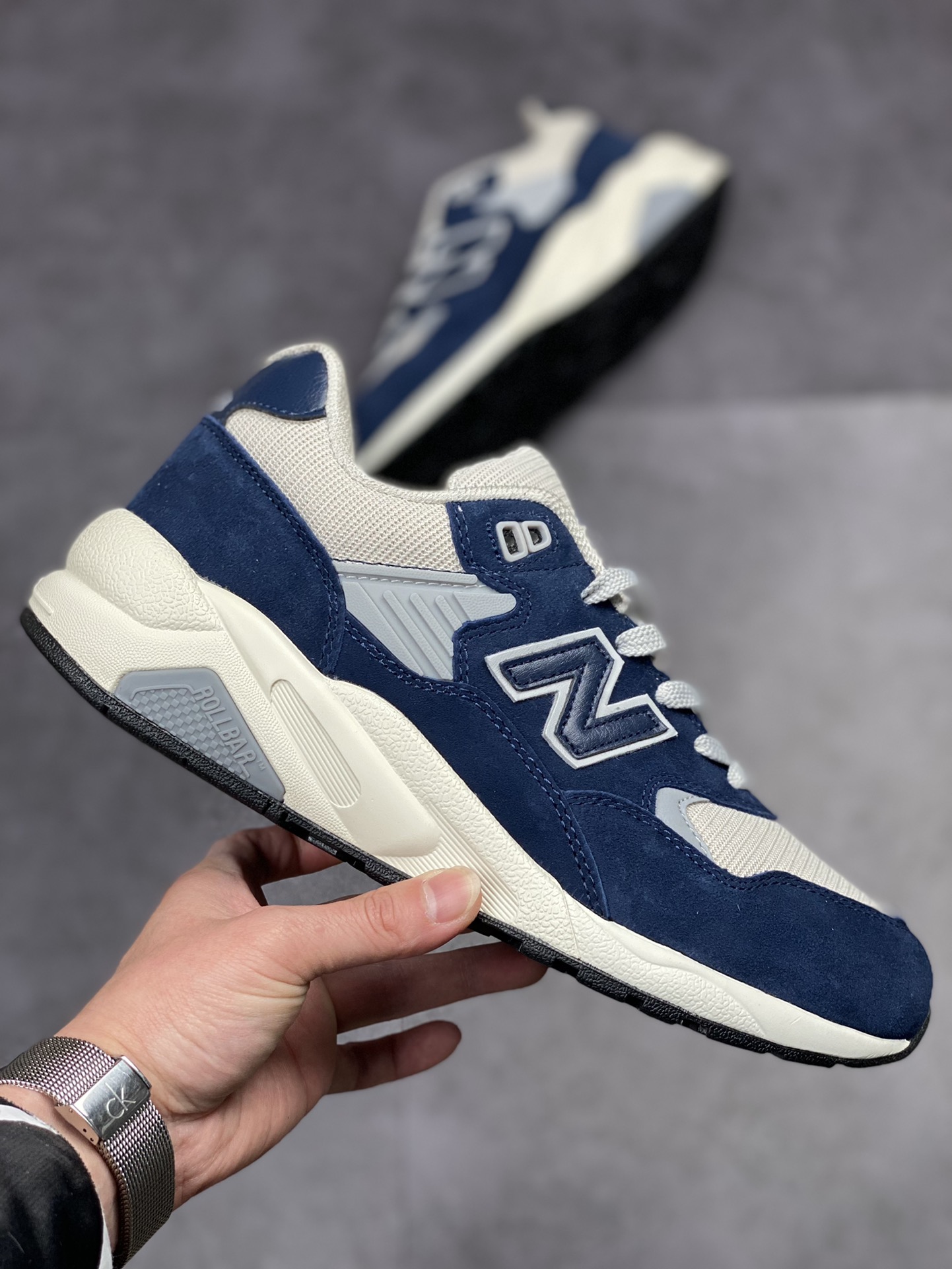 230 【纯原版本 新配色出货】 New Balance NB580 白蓝配色 MT580OG2