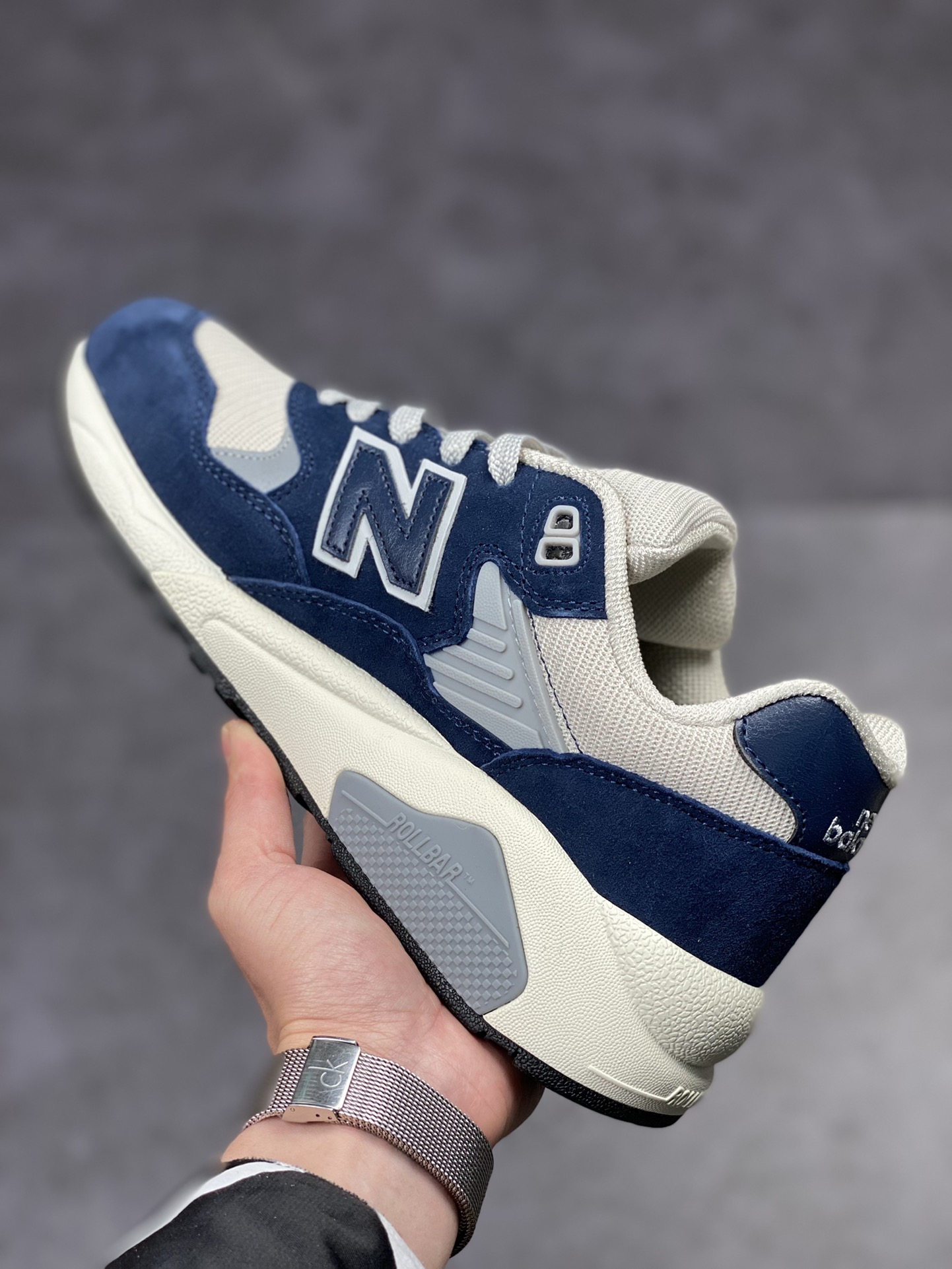 230 【纯原版本 新配色出货】 New Balance NB580 白蓝配色 MT580OG2